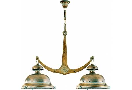 Lustrarte Nautical Lighting Chandelier With Anchor