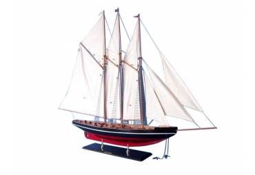 Atlantic Schooner Wooden Boat Model 50"
