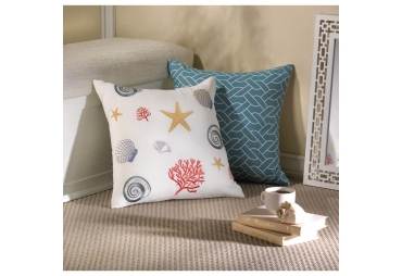 Coastal Home Throw Pillow