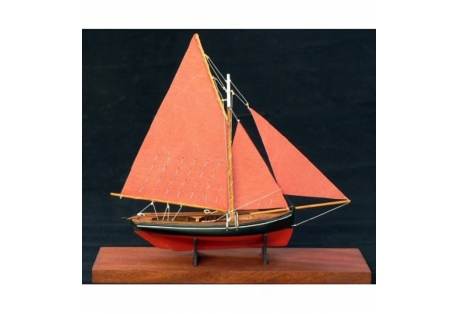 Sailboat Galway Hooker  Miniature Boat Model 