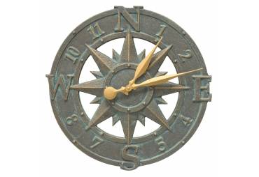 Compass Rose Clock Indoor/Outdoor