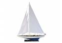 America's Cup Sailboat Enterprise Wooden Model 60"