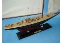 America's Cup Wooden Sailboat Model Valkyrie