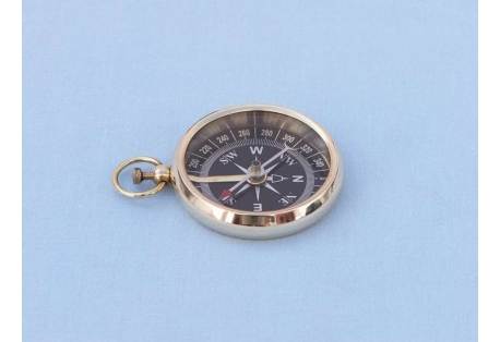 Solid Brass 19th Style Compass