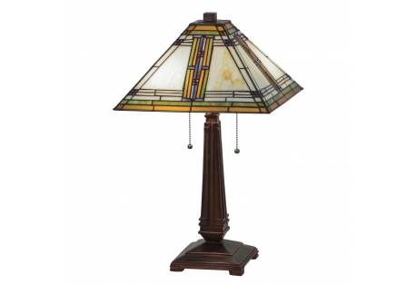 Meyda Tiffany 2-Light Table Lamp
