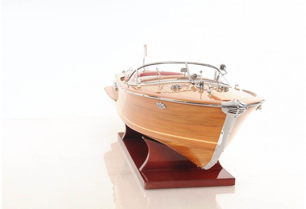 1960 Riva Aquarama Classic Wooden Speed Boat Model Hand Made