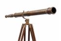 Antique Brass Galileo Telescope 65"