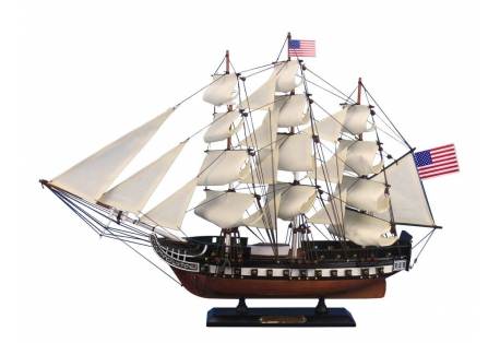 Scaled  USS Constitution Tall Ship Model 