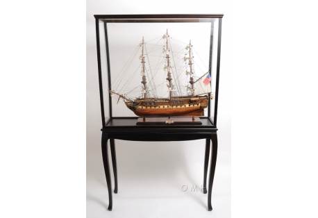 Display Case For Tall Ship Model with Legs 40"