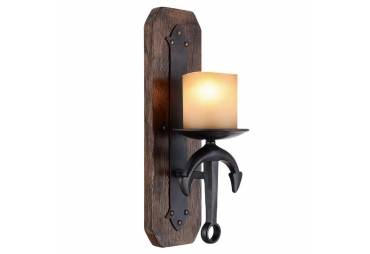 Anchor Old Bronze Wall Sconce