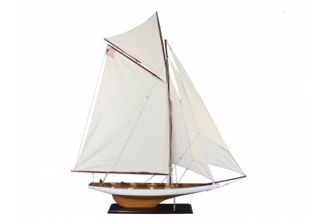 America's Cup Classic Columbia Yacht Model Scaled 1:23 scale