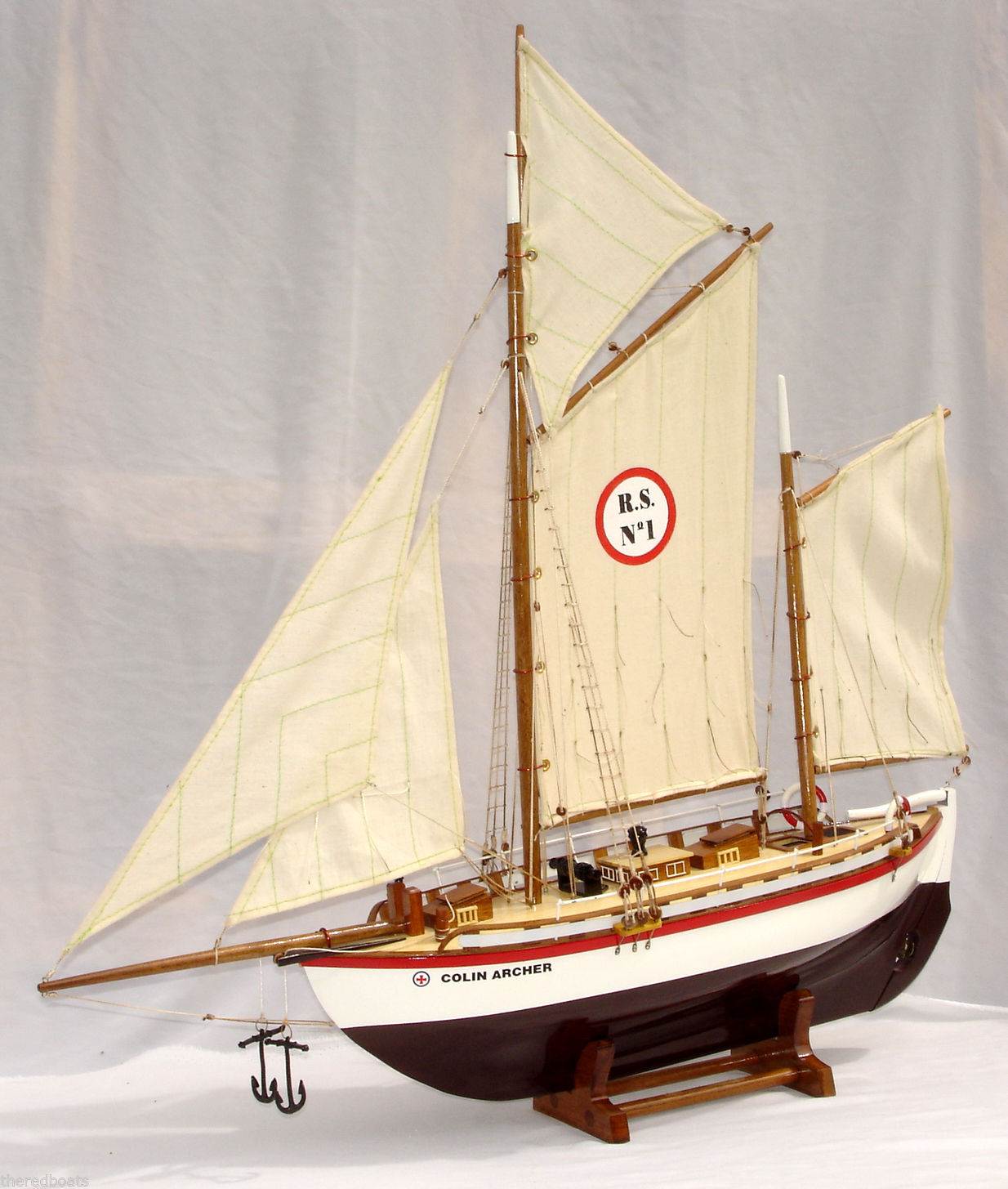Colin Archer Fishing Boat Model - GoNautical