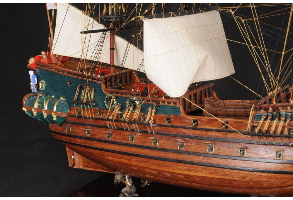 Friedrich Wilhelm 37" Scaled 1:85 Wooden Tall Ship Model