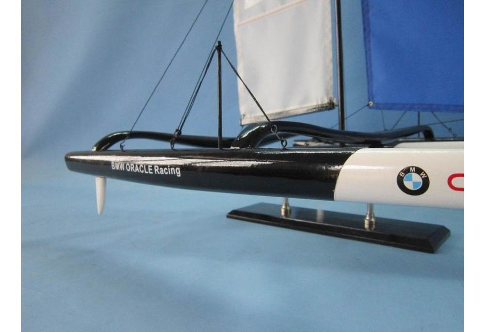 America's Cup Famous Sailboat Model BMW Oracle Decorative 