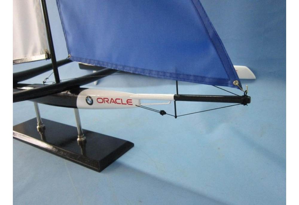 America's Cup Famous Sailboat Model BMW Oracle Decorative ...