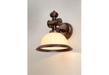 One Light Wall Sconce from the Coffee Collection
