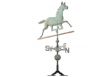 Copper Weathervane Horse Sculpture