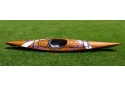 Kayak with stripes (15 feet long)