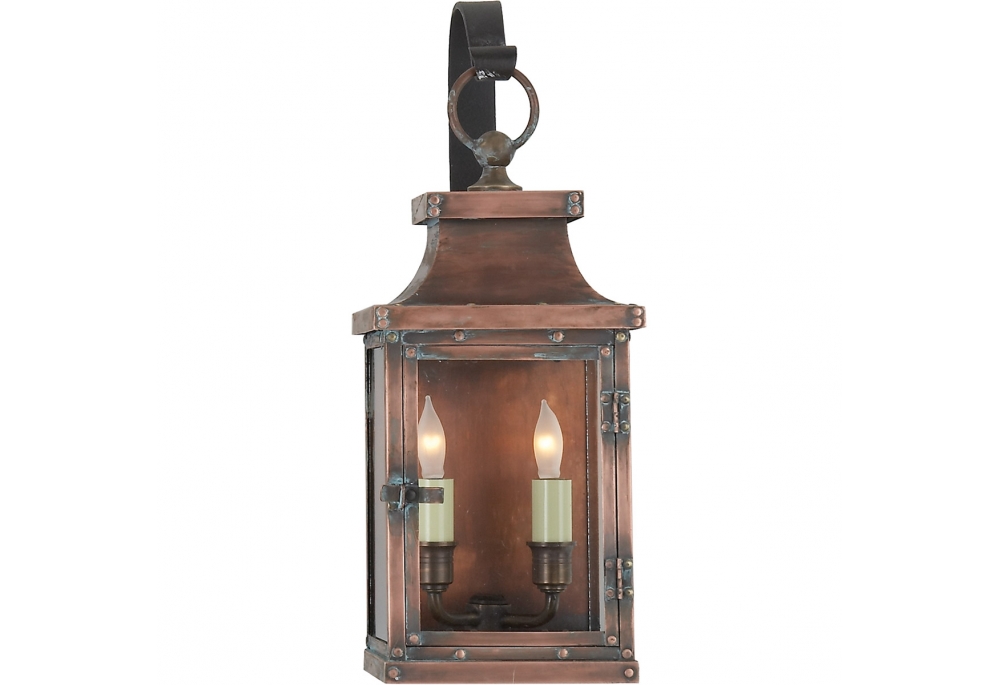 Copper Outdoor/Indoor Wall Lantern - GoNautical