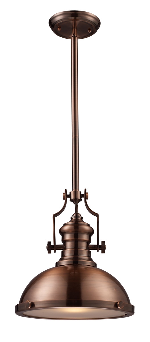 Copper Outdoor/Indoor Wall Lantern - GoNautical