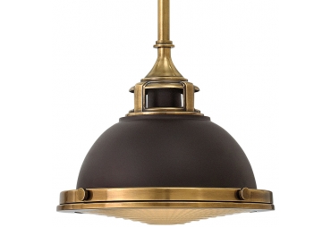 12 inch Bronze Nautical Theme Pendant Ceiling Light