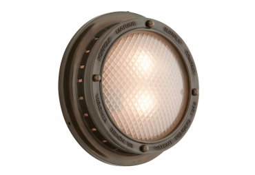 Solid Brass Outdoor / Indoor Wall or Ceiling   Porthole Light