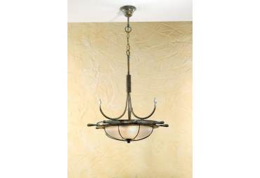 2 Light Hanging Foyer Pendant from the Leme Collection