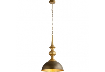 Mediterranean Accents Pendant Ceiling Light Bronze and Gold