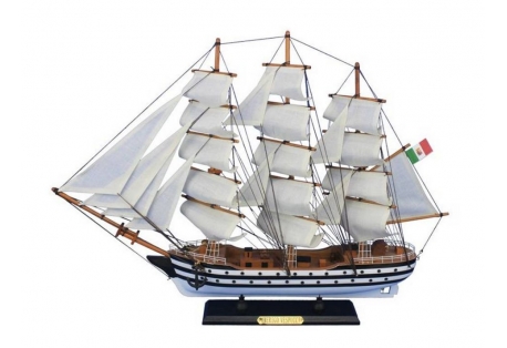 Amerigo Vespucci Wooden Tall Ship Model