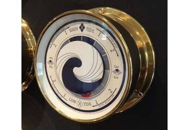 Solid Brass Tide Clock