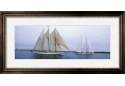 Sailboats in the sea, Narragansett Bay, Newport, Newport County, Rhode Island, USA
