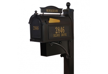 Large Bronze Ultimate Mailbox Package