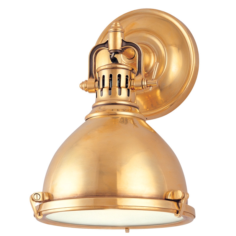 Nautical brass deals wall sconces