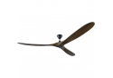Aviation Walnut Blades Indoor-Outdoor Ceiling Fan