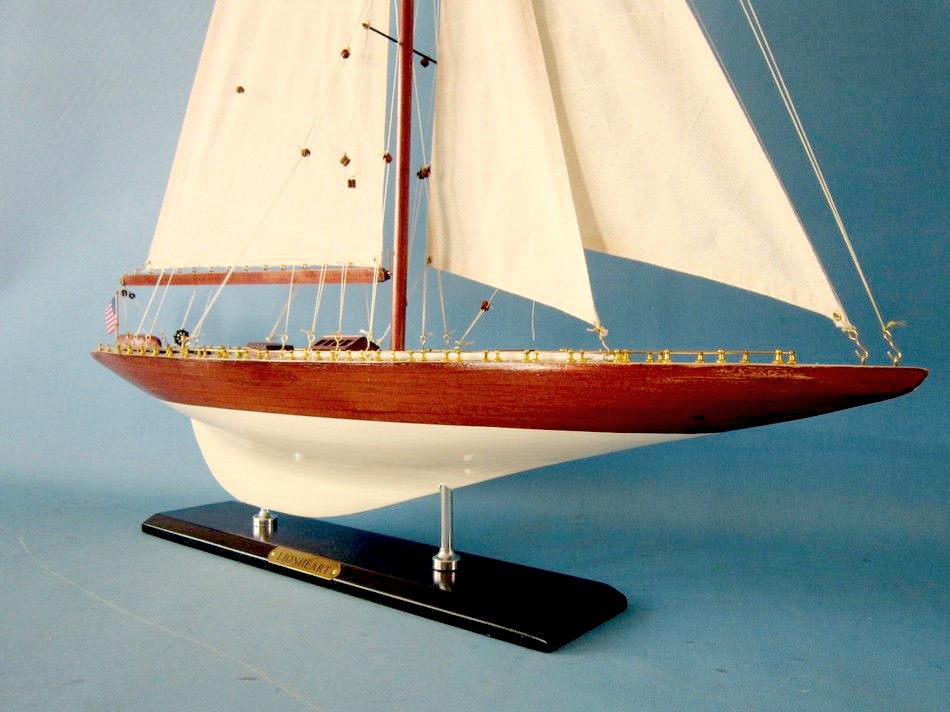 wooden sail yacht