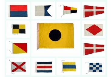 Nautical Flags Alphabet and Numbers
