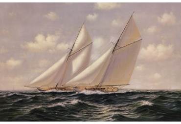 Nautical Posters  Décor of Tall Ships, Classic  Sailboats and and Maritime Arts