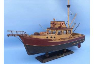 Selling hand-made wooden fishing boat models & handcrafted model ships online to spruce your home up for nautical feelings.