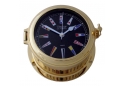 Martinique Quartz Clock Black Flag Dial