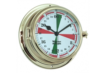 Endurance II 135 Radio Room Quartz Clock w/Military Time