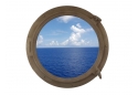 Sandy Shore Porthole Window 24"