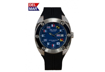 Men's 100 Meter Bright Nautical Dial Blue Face