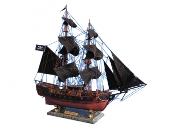 Caribbean Pirate Ship 26" Black Sails