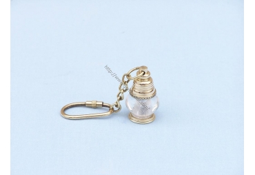 Brass Oil lamp key chain