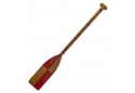 Red Wood Oar Coat Rack