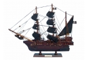 Wooden Edward England's Pearl Model Pirate Ship 14"