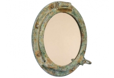 Shipwrecked Porthole Mirror 20"