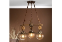 Three Light Chandelier from the Cadernal Collection