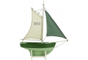 Green Sailer Wooden Model Ship HO3