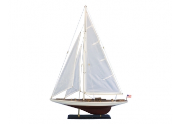 "Ranger" Wooden Model Sailboat Decoration